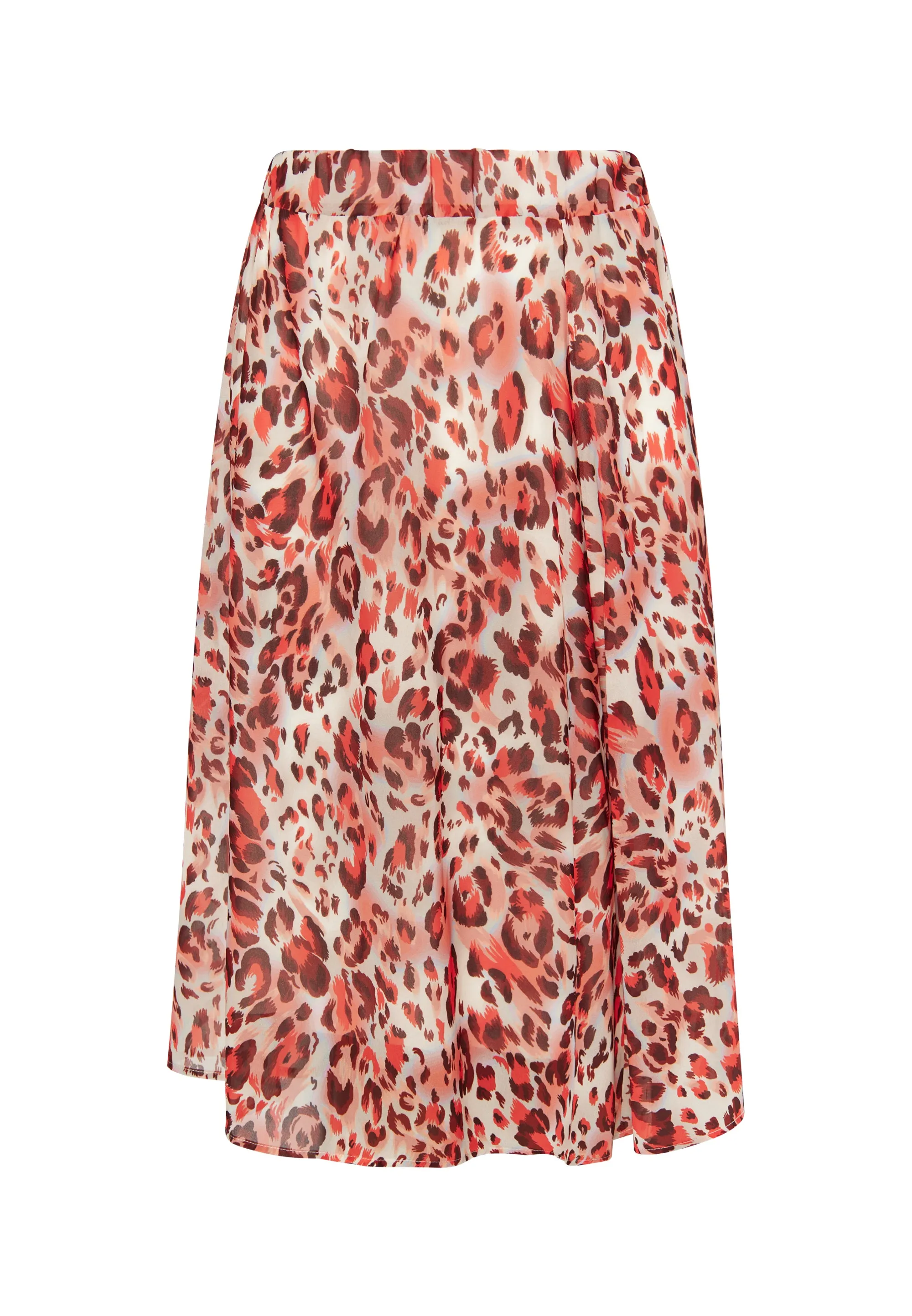 faina Women's Skirt With Leopard Print