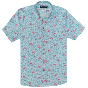 Fancy Flamingo Hawaiian Shirt