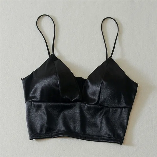Fashion Women Lady Casual Tops Tube Chest Wrap Bandeau Underwear Black White Wrapped Chest