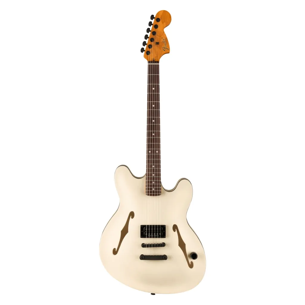 Fender Tom Delonge Starcaster in Satin Olympic White