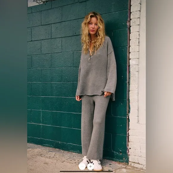 Free People (SET) Hailee Sweater Beach Set