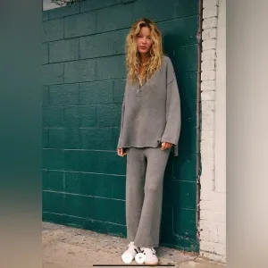 Free People (SET) Hailee Sweater Beach Set