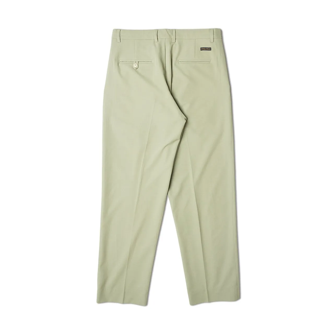 fucking awesome pleated pants (soft lime)