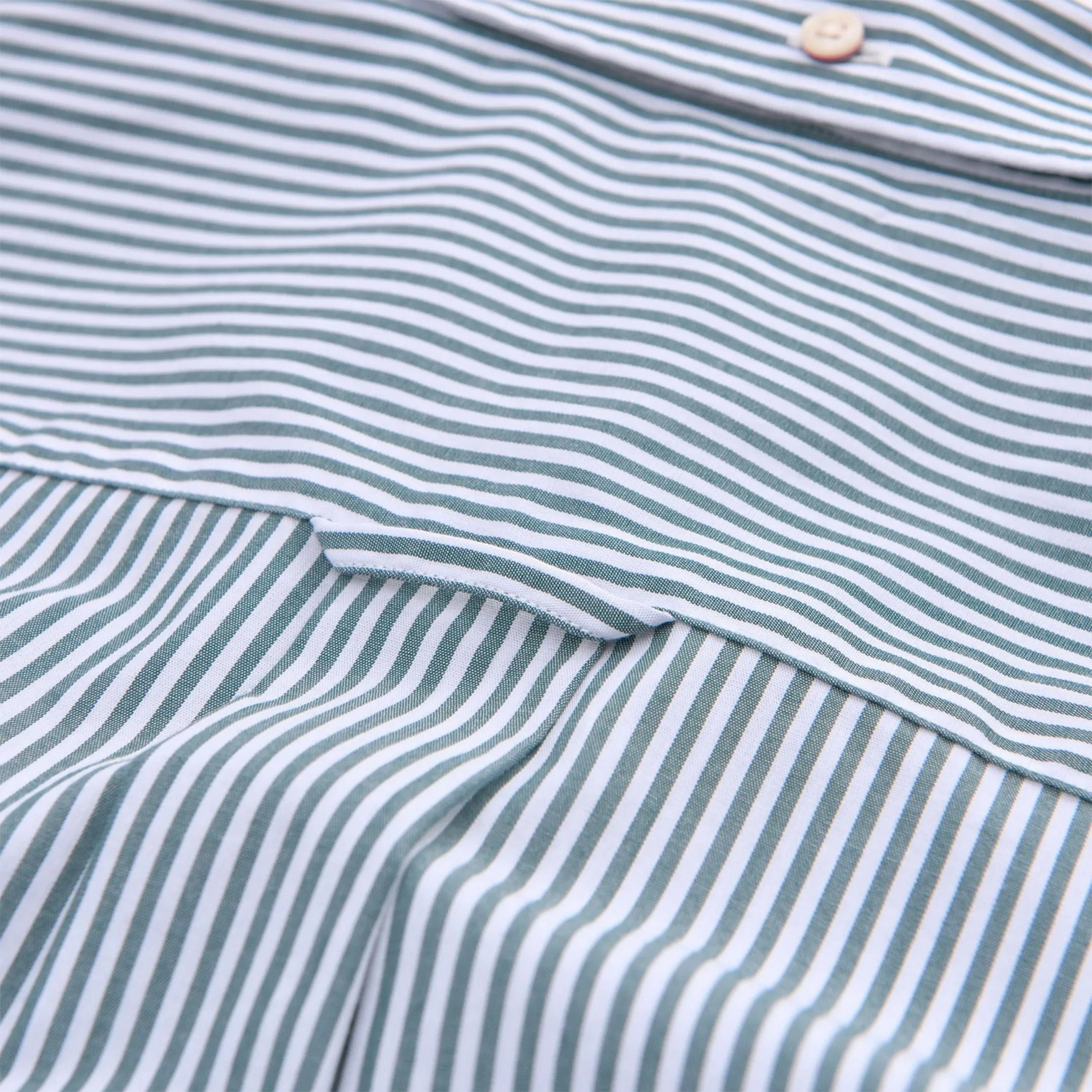 GANT June Bug Green Broadcloth Banker Button Down Shirt 3046500 Size M NWT