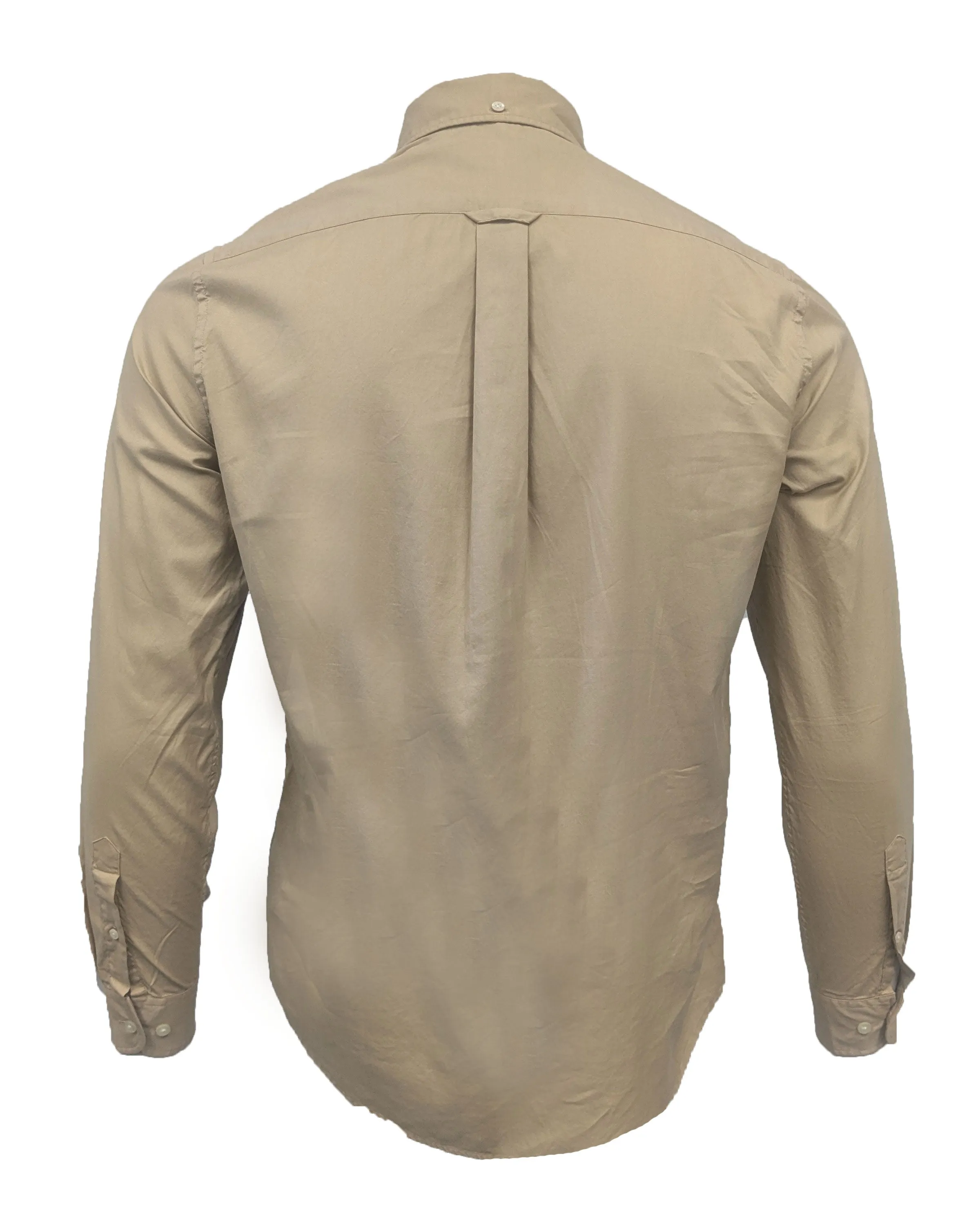 GANT Men's The Tinted Button Down Shirt in Wet Sand 349580