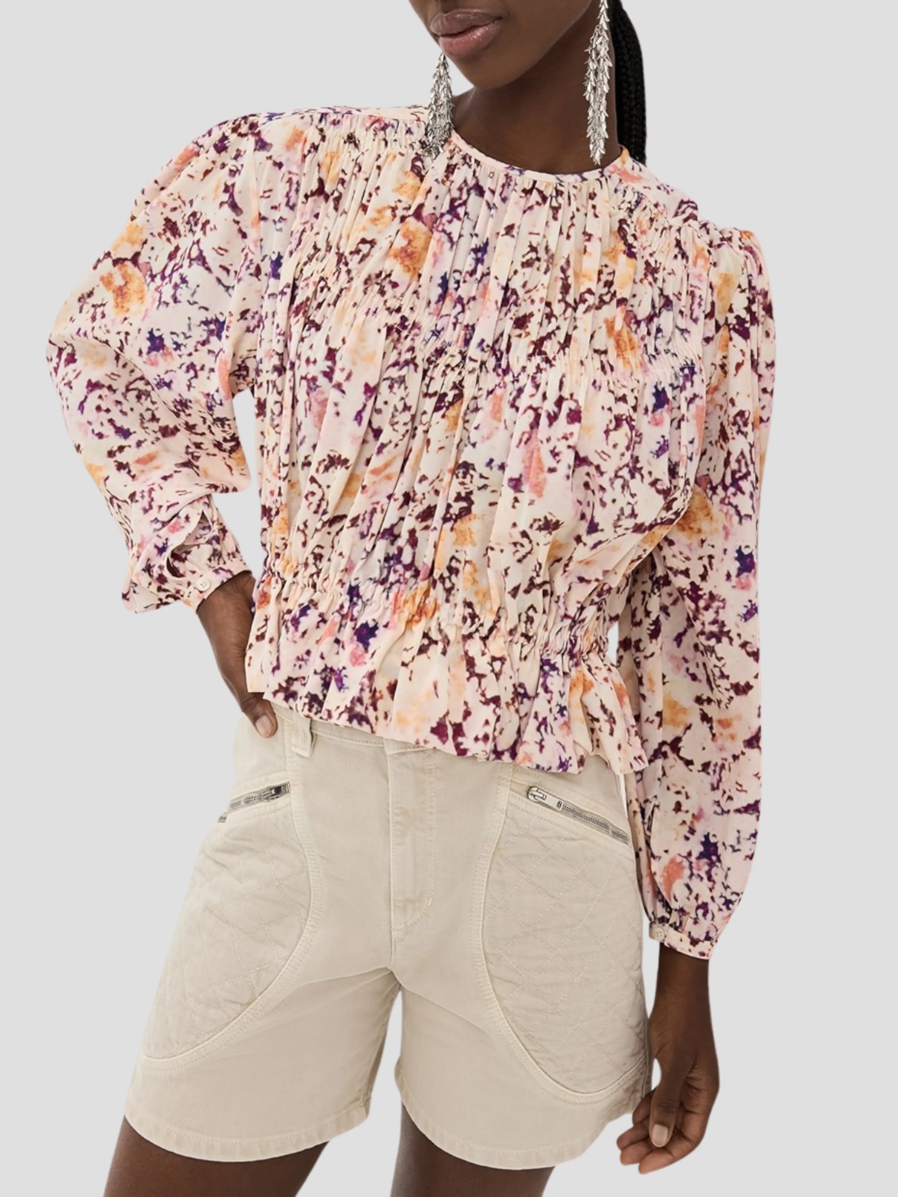 Gelina Long Sleeve Top