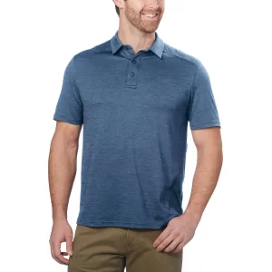 G.H. Bass & Co Men's Short Sleeve 3 Button Polo Shirt