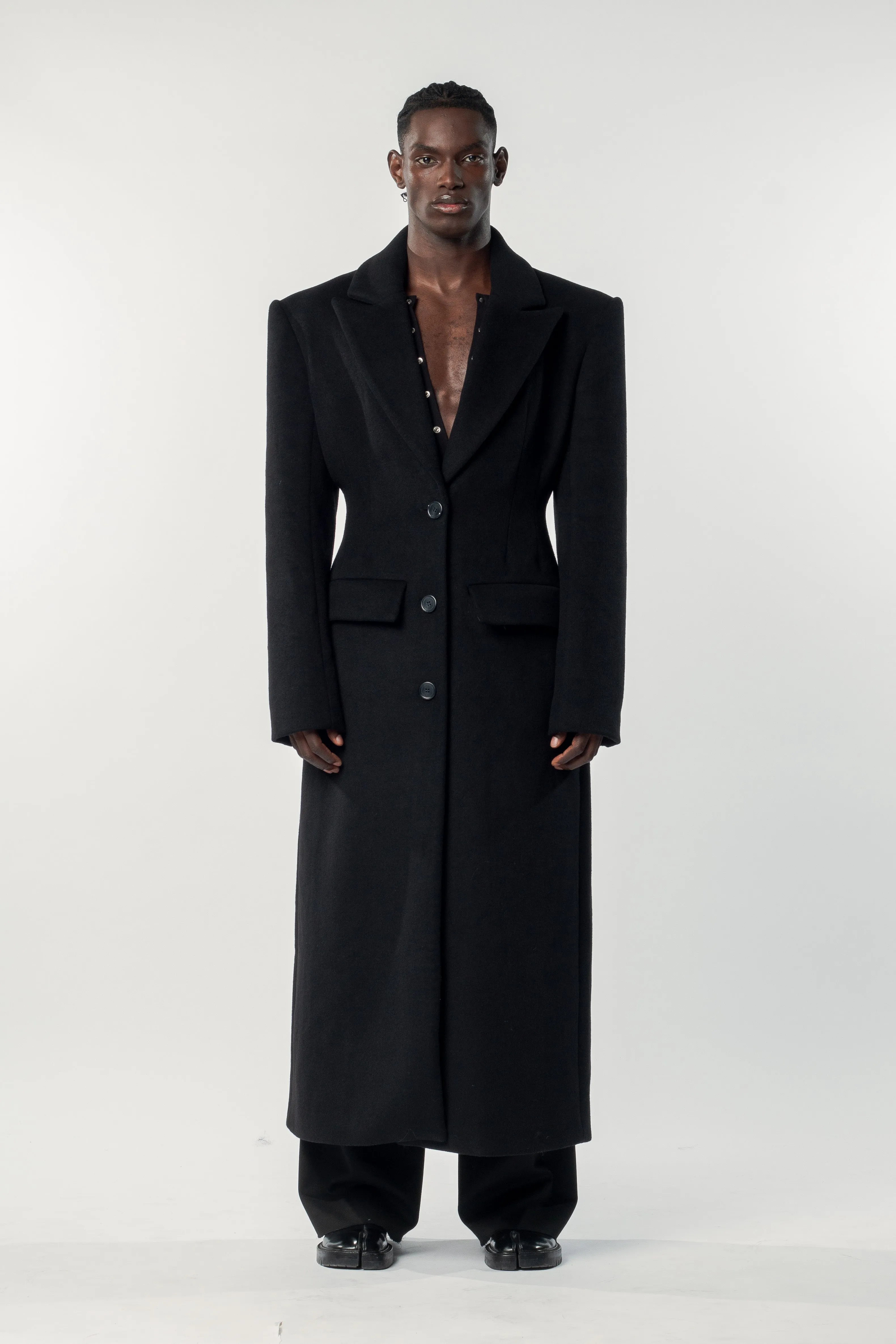Gianni Coat Black