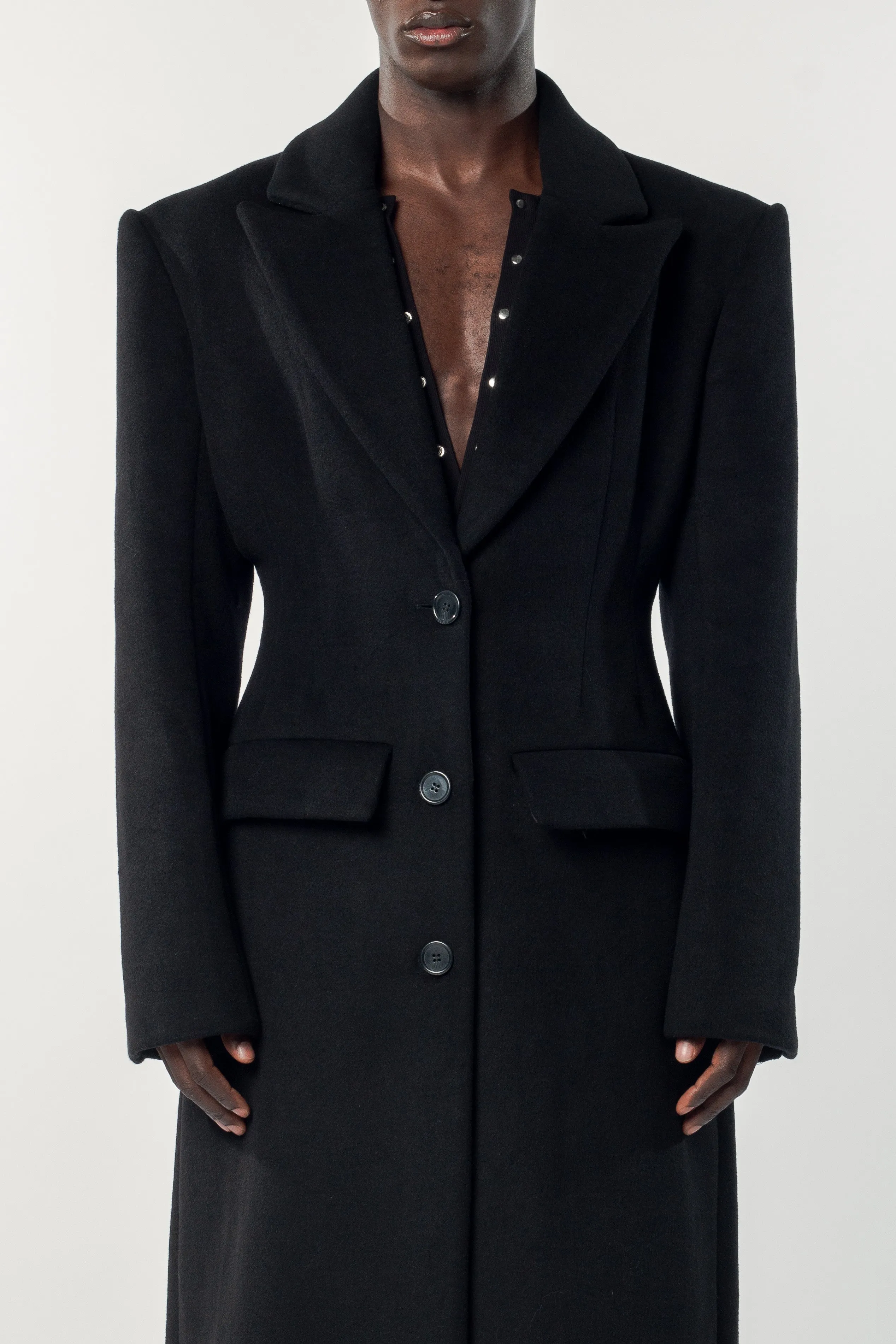 Gianni Coat Black