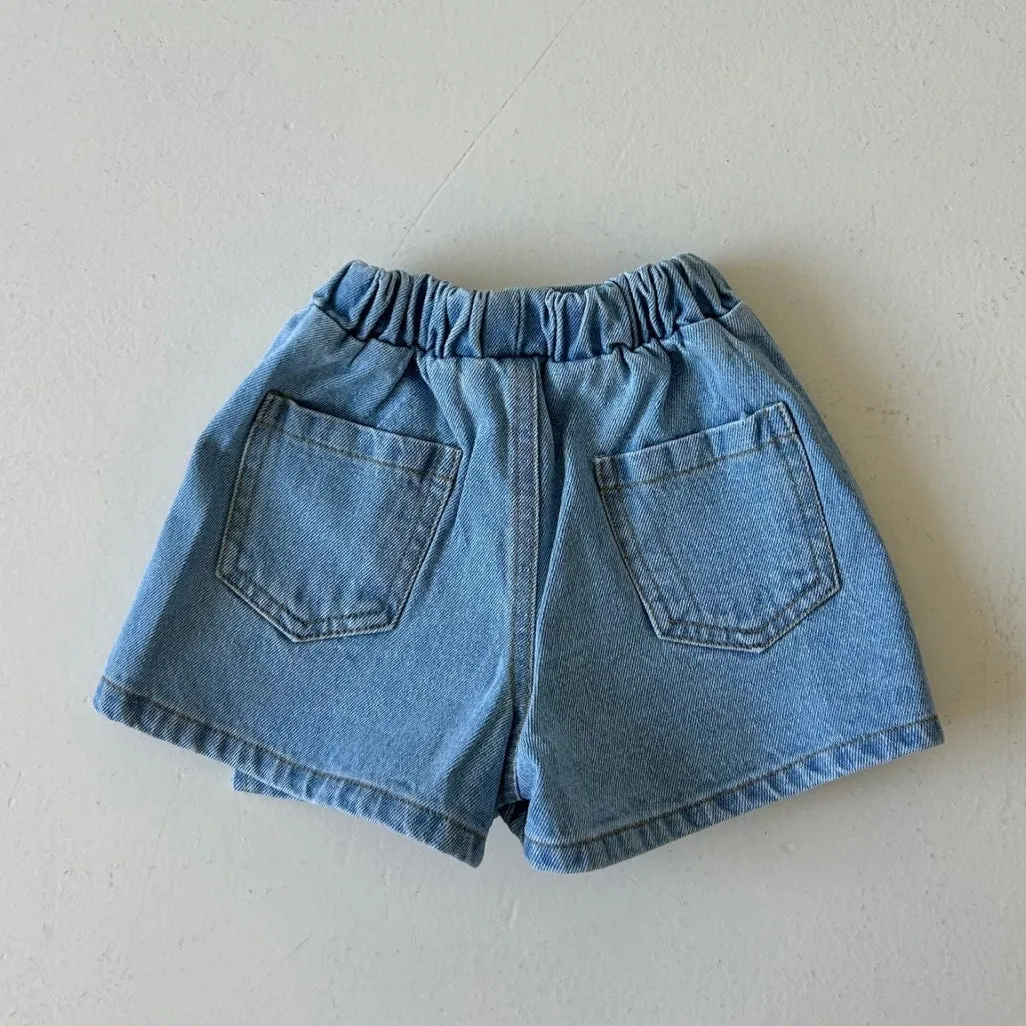 Girls Denim Skort