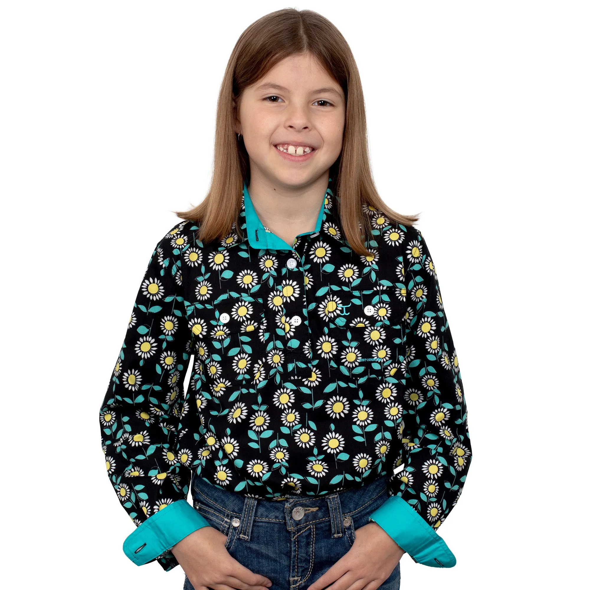 Girl's - Harper - 1/2 Button