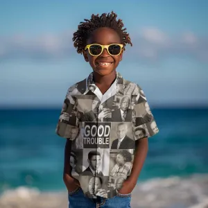 Good Trouble Kid Hawaiian Shirt Civil Rights Leaders DT02