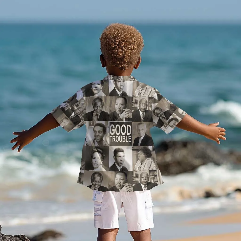 Good Trouble Kid Hawaiian Shirt Civil Rights Leaders DT02