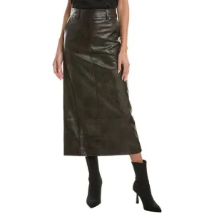 Gracia Womens  Maxi Pencil Skirt, Black