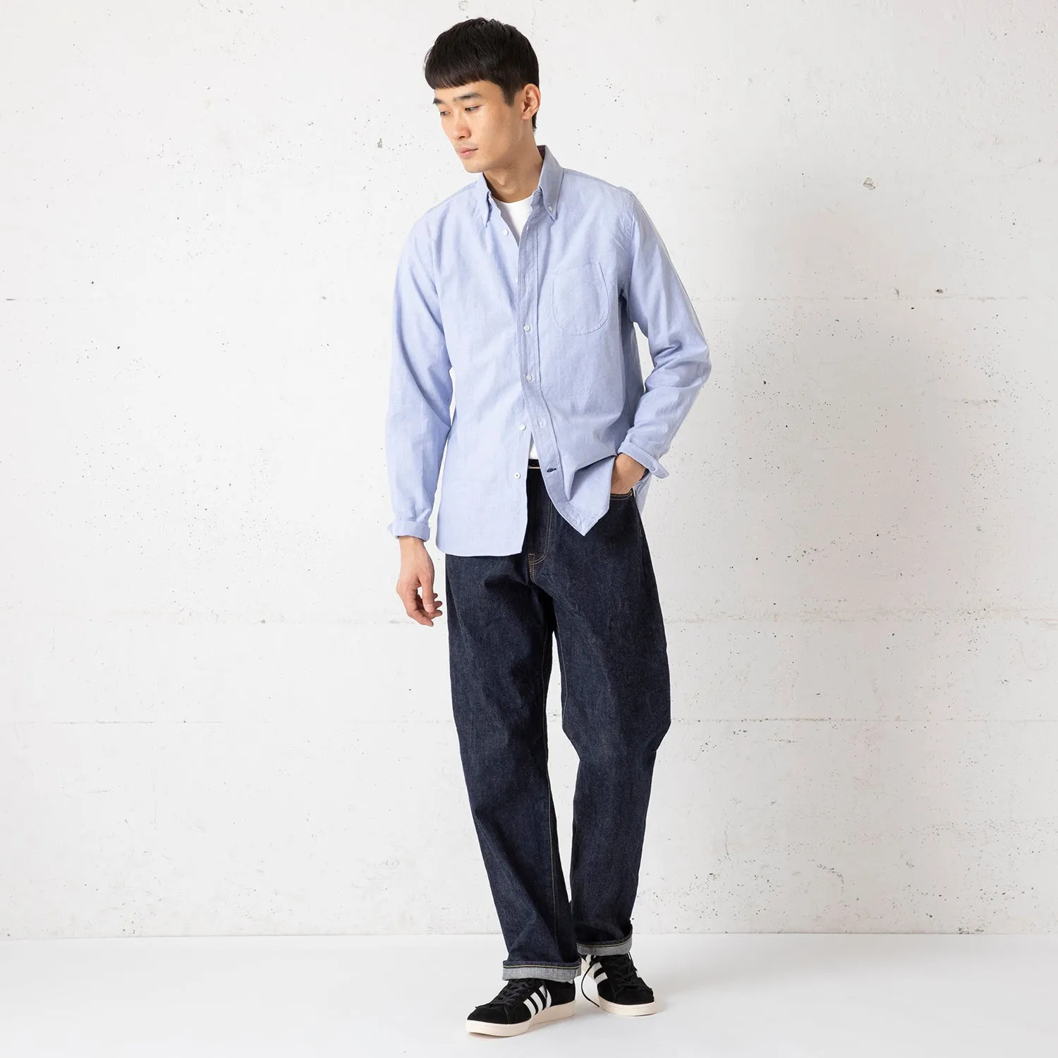 HAND ROOM | ハンドルーム　OX FORD BUTTON DOWN SHIRTS