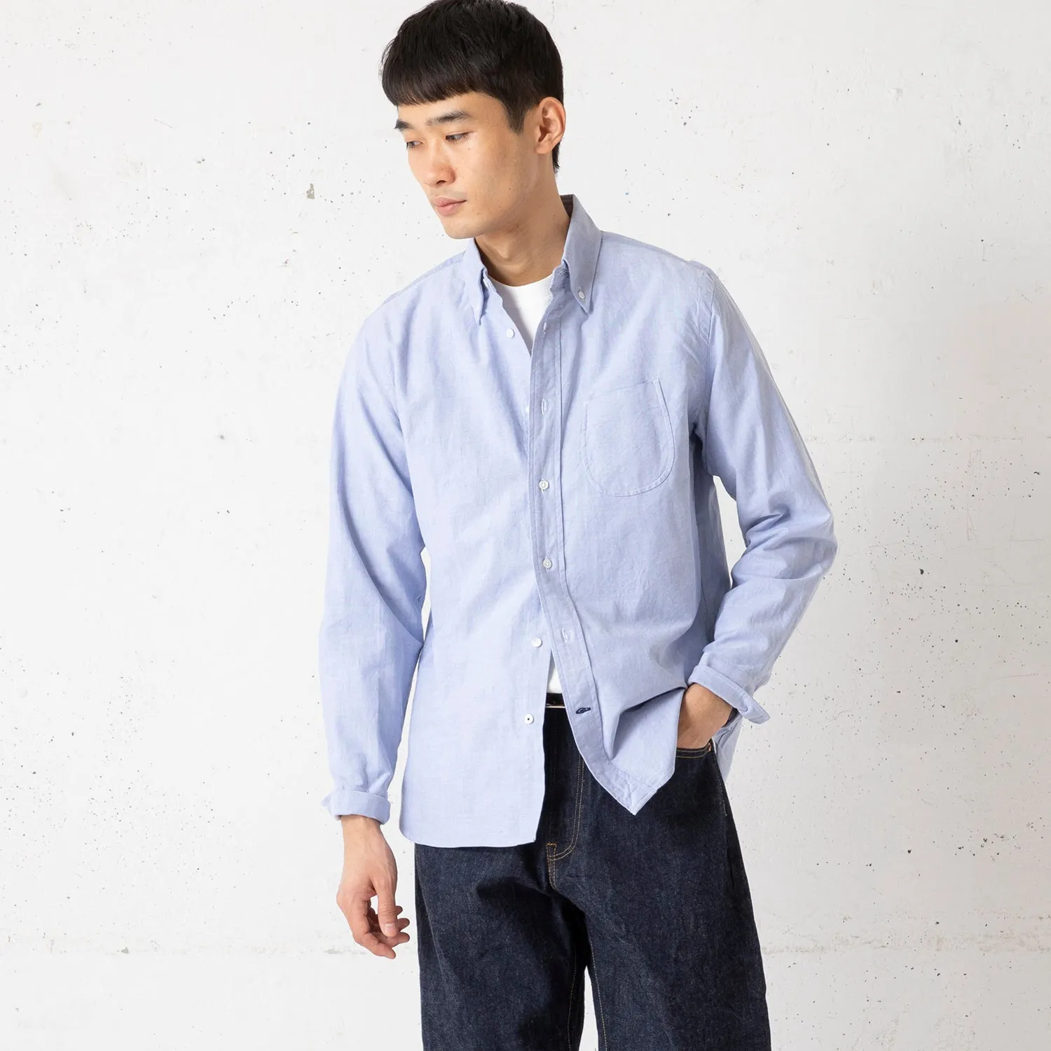 HAND ROOM | ハンドルーム　OX FORD BUTTON DOWN SHIRTS