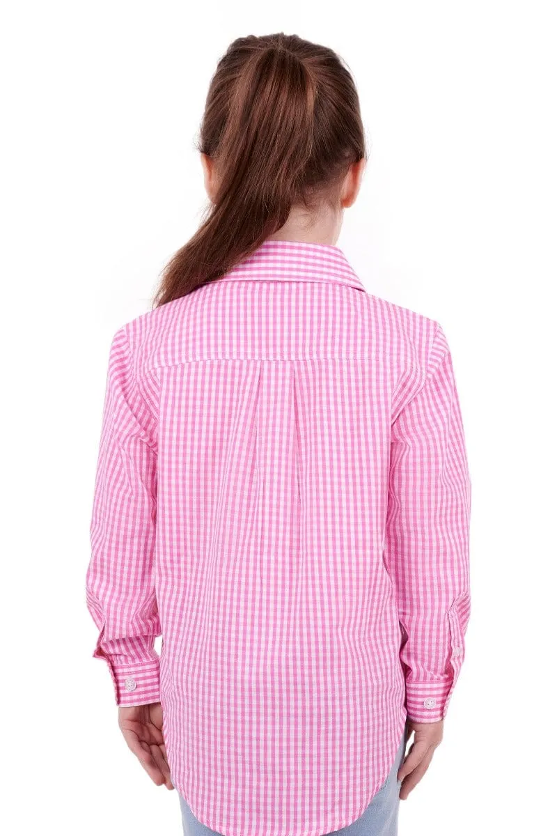 Hard Slog Shirt Kids Luvenia Half Button