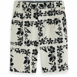 Hawaiian Floral Print Bermudas