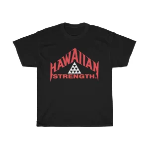 Hawaiian Strength Triangles Unisex Heavy Cotton Tee