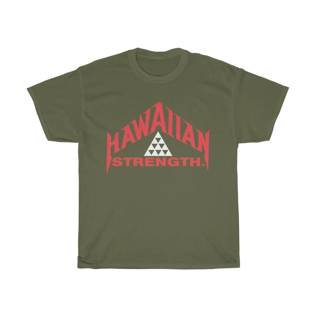 Hawaiian Strength Triangles Unisex Heavy Cotton Tee
