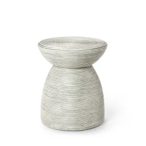 Hewitt Side Table Whitewash
