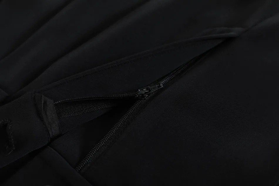 High-Waisted Breathable Pleated Pants for Effortless Style