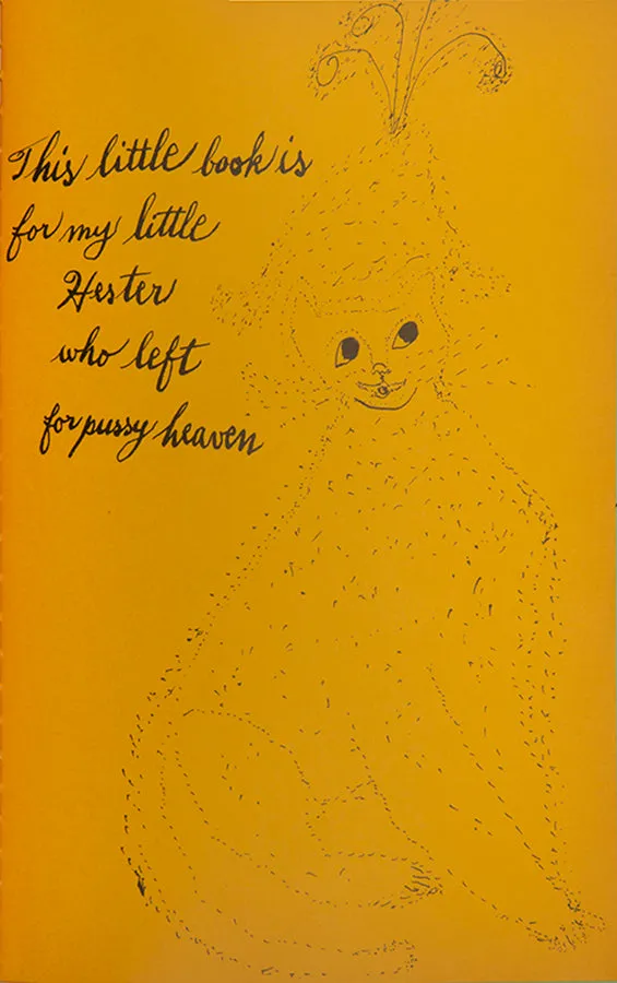 Holy Cats by Andy Warhol's Mother.