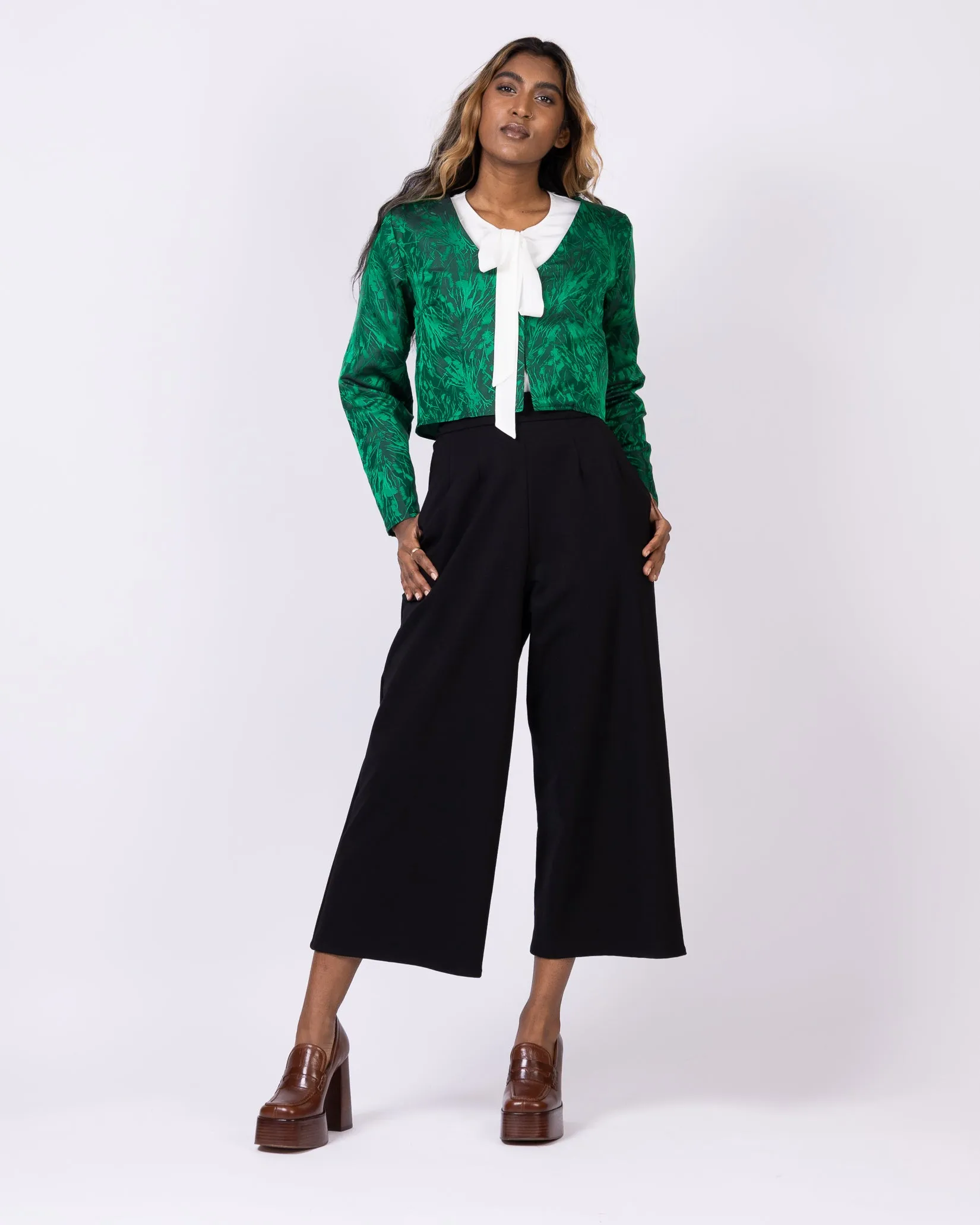 Honey Trap | Silk Bow Blouse