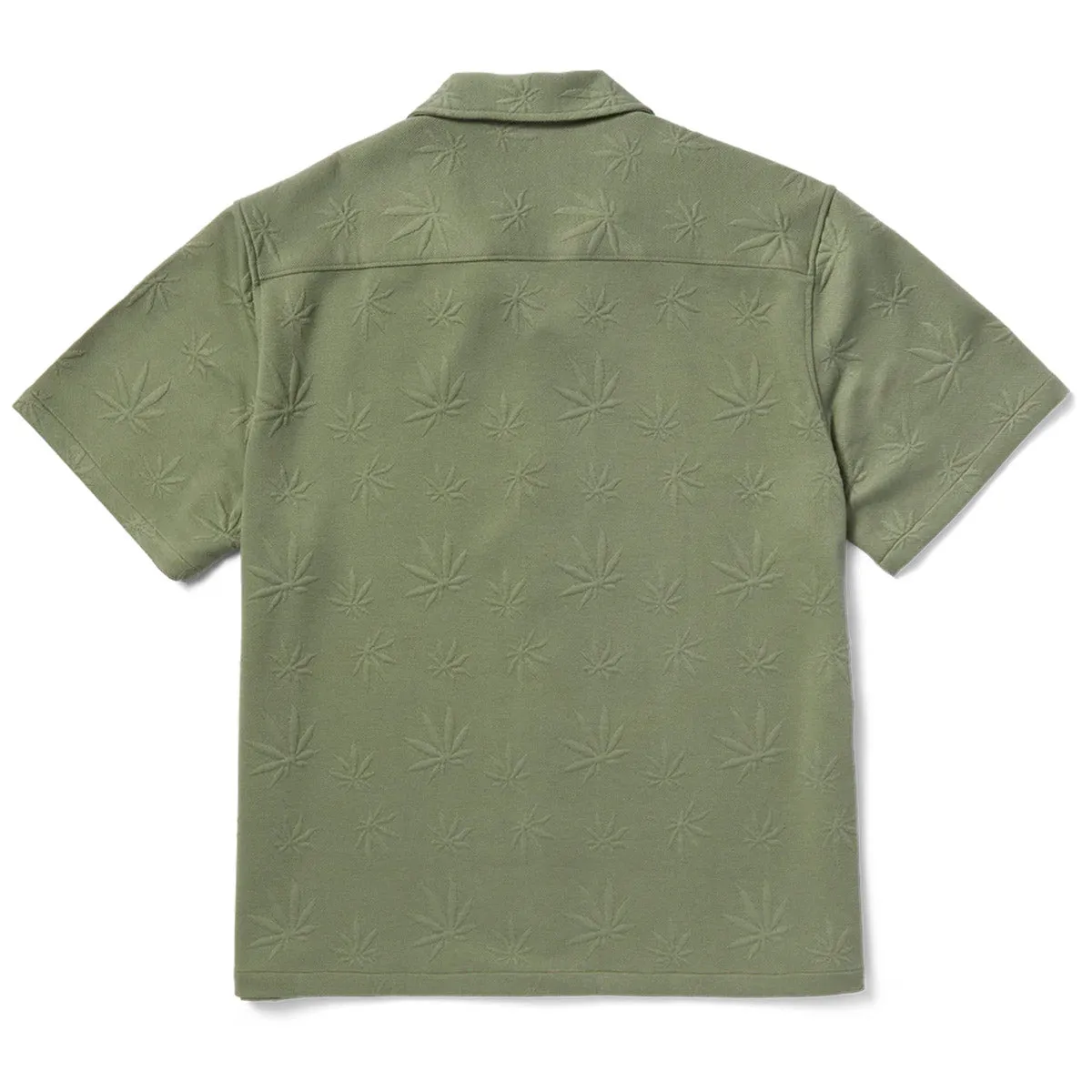 Huf - Plantlife Jacquard Shirt Moss