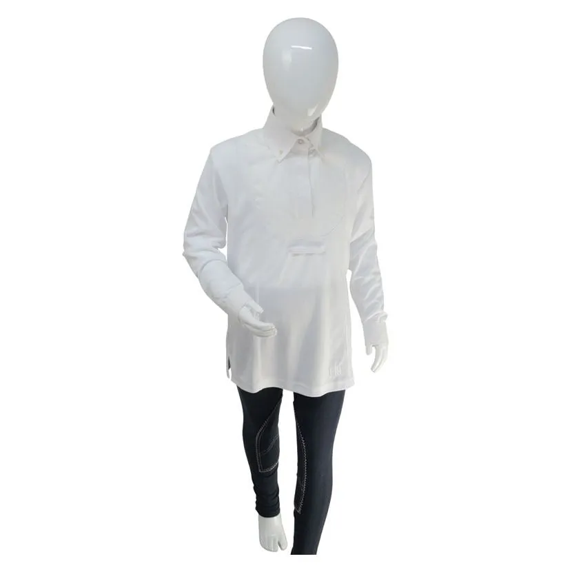 HyFASHION Ladies Dedham Long Sleeved Tie Shirt