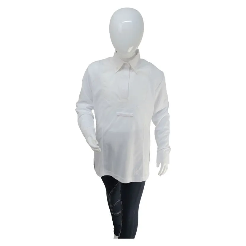 HyFASHION Ladies Dedham Long Sleeved Tie Shirt