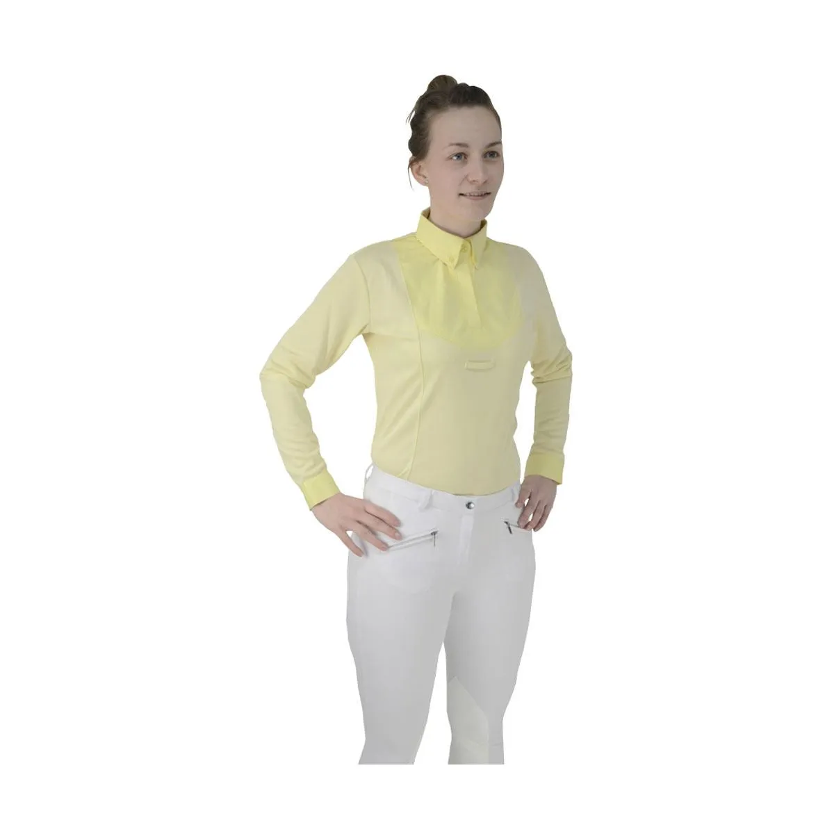 HyFASHION Ladies Dedham Long Sleeved Tie Shirt
