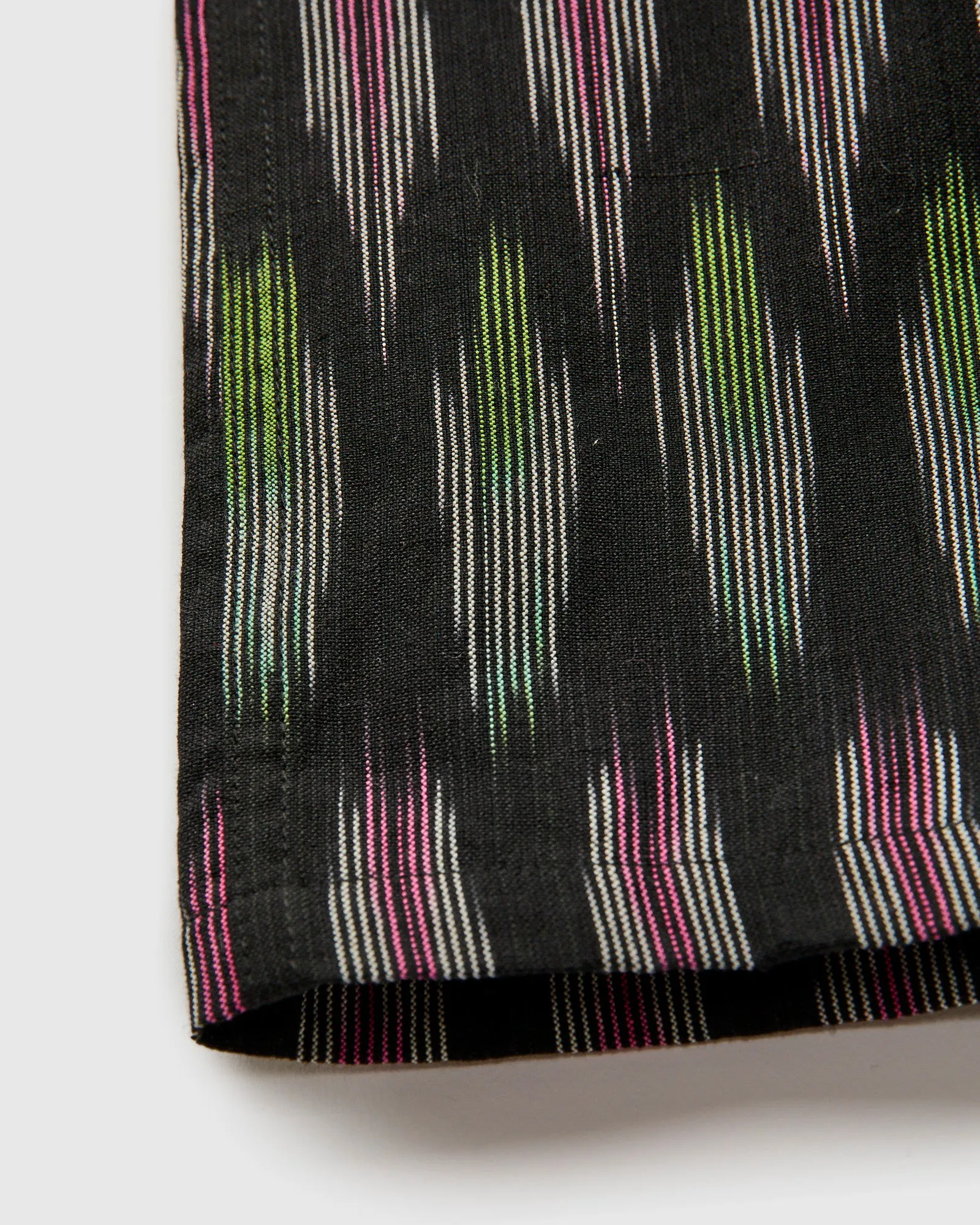 Ikat Vacation Shirt in Black