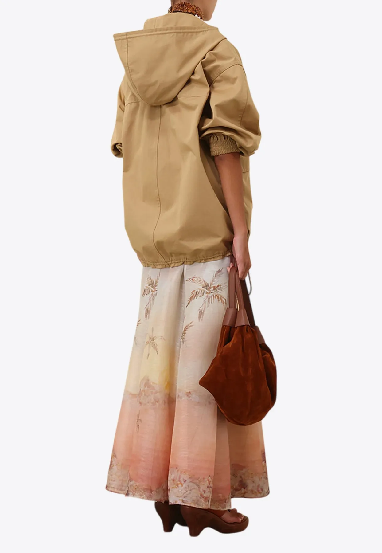 Illuminate Printed Maxi Skirt