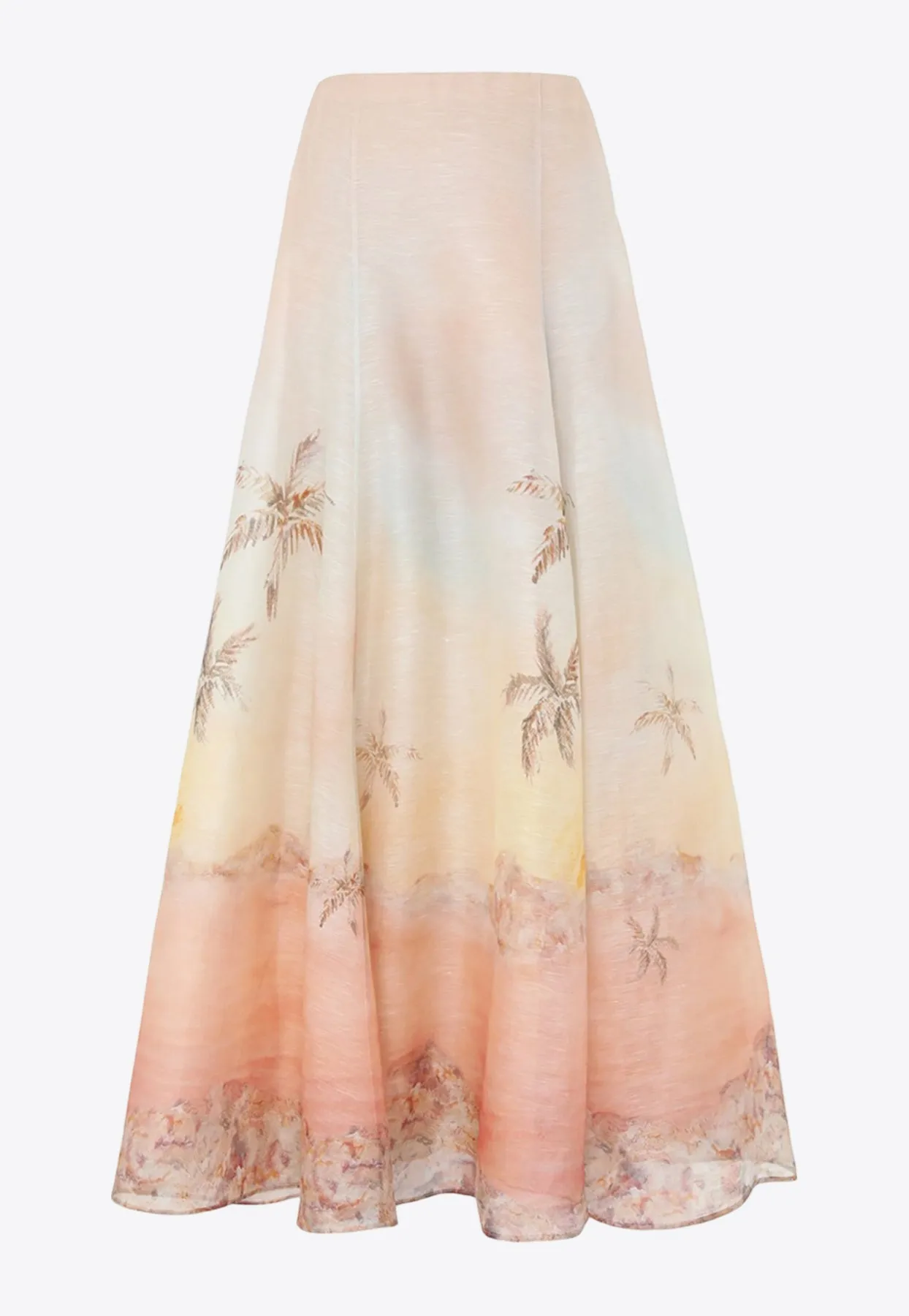 Illuminate Printed Maxi Skirt