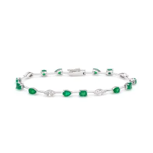 Ivy Emerald Tennis Bracelet