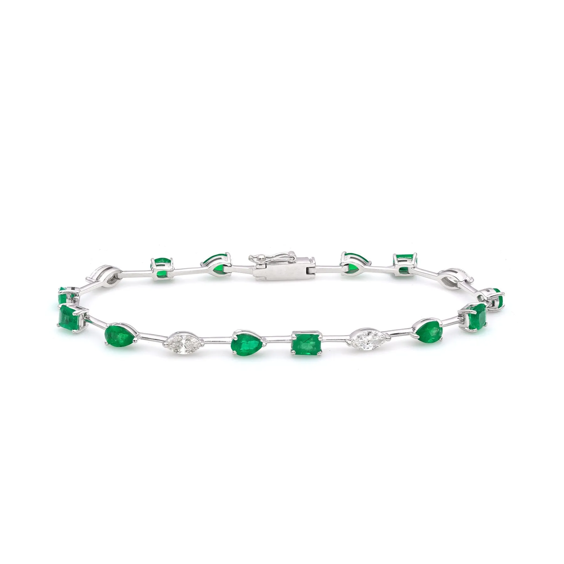 Ivy Emerald Tennis Bracelet