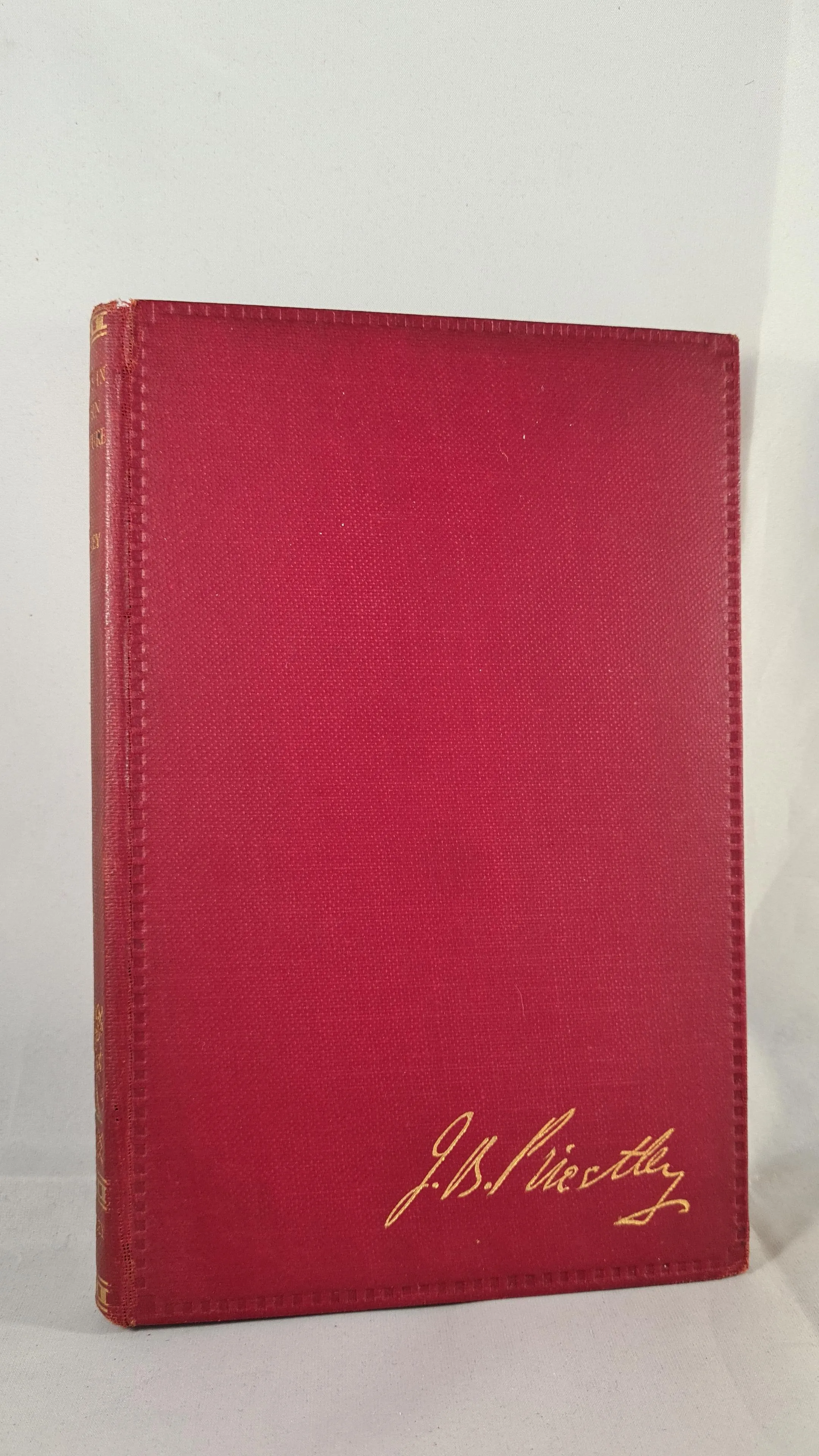 J B Priestley - Figures in Modern Literature, John Lane, 1928