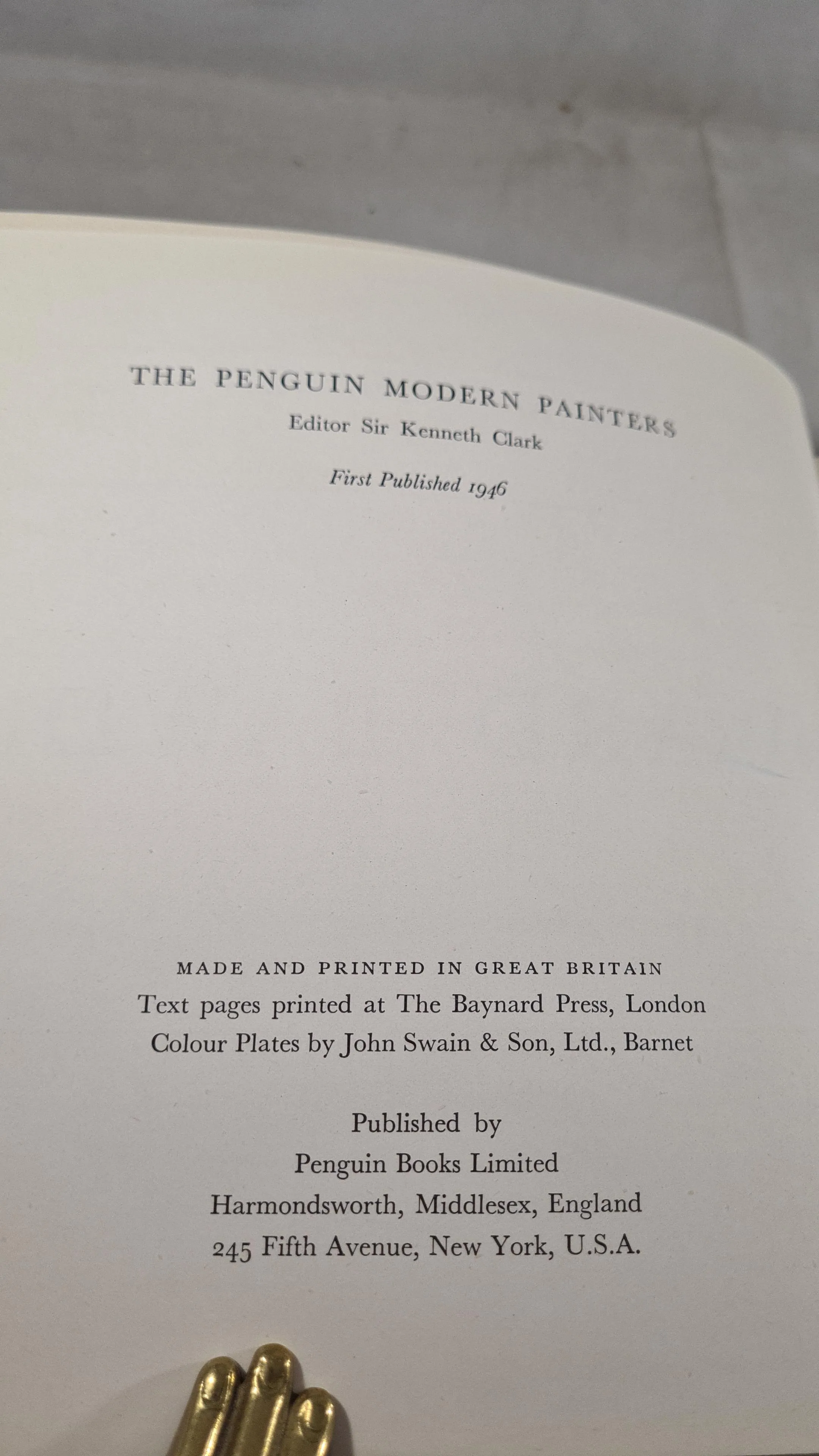 J M Richards - Edward Bawden, Modern Painters, Penguin, 1946, First Edition, Paperbacks