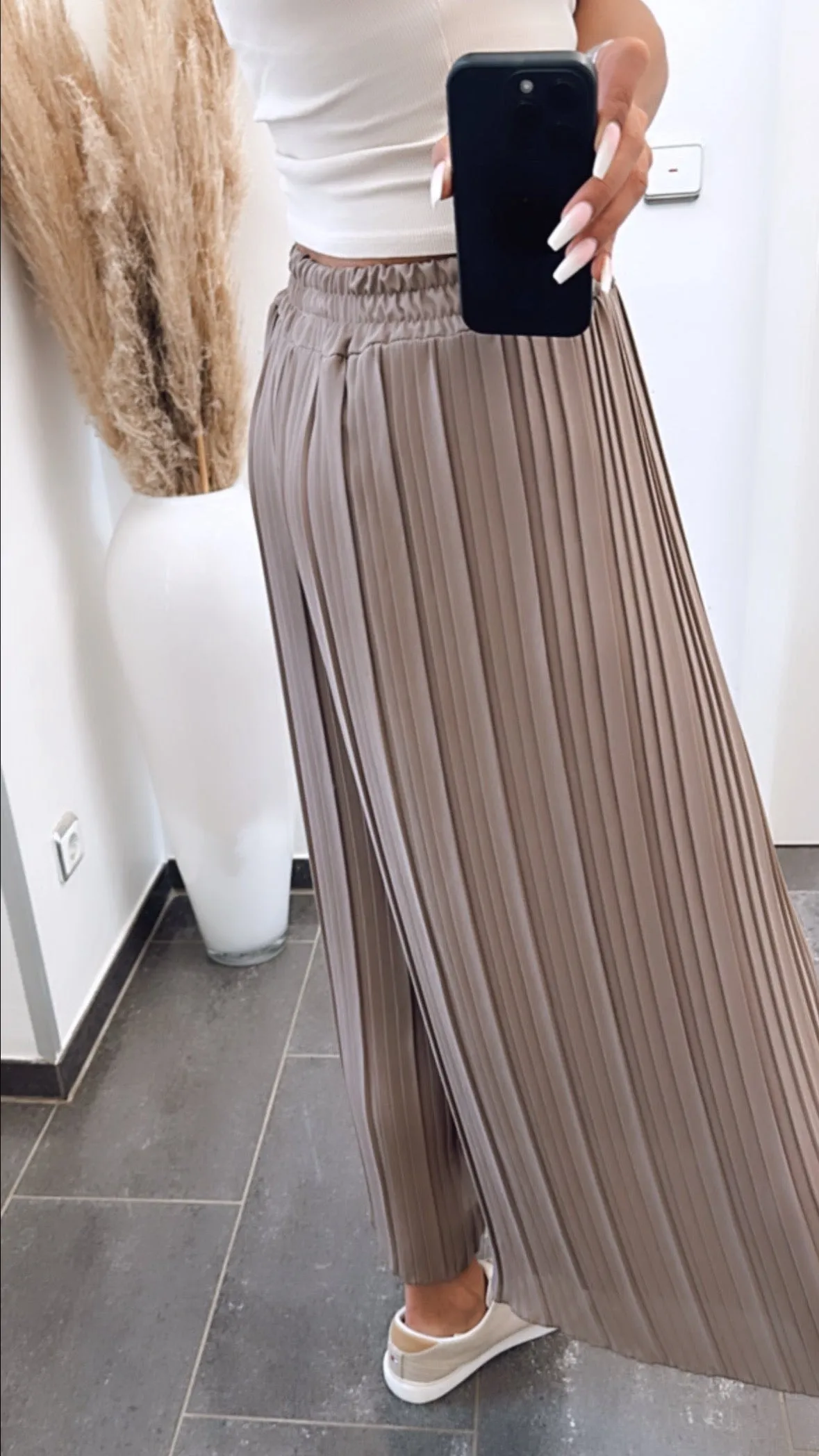 Jane | Leopard Pleated trousers One size