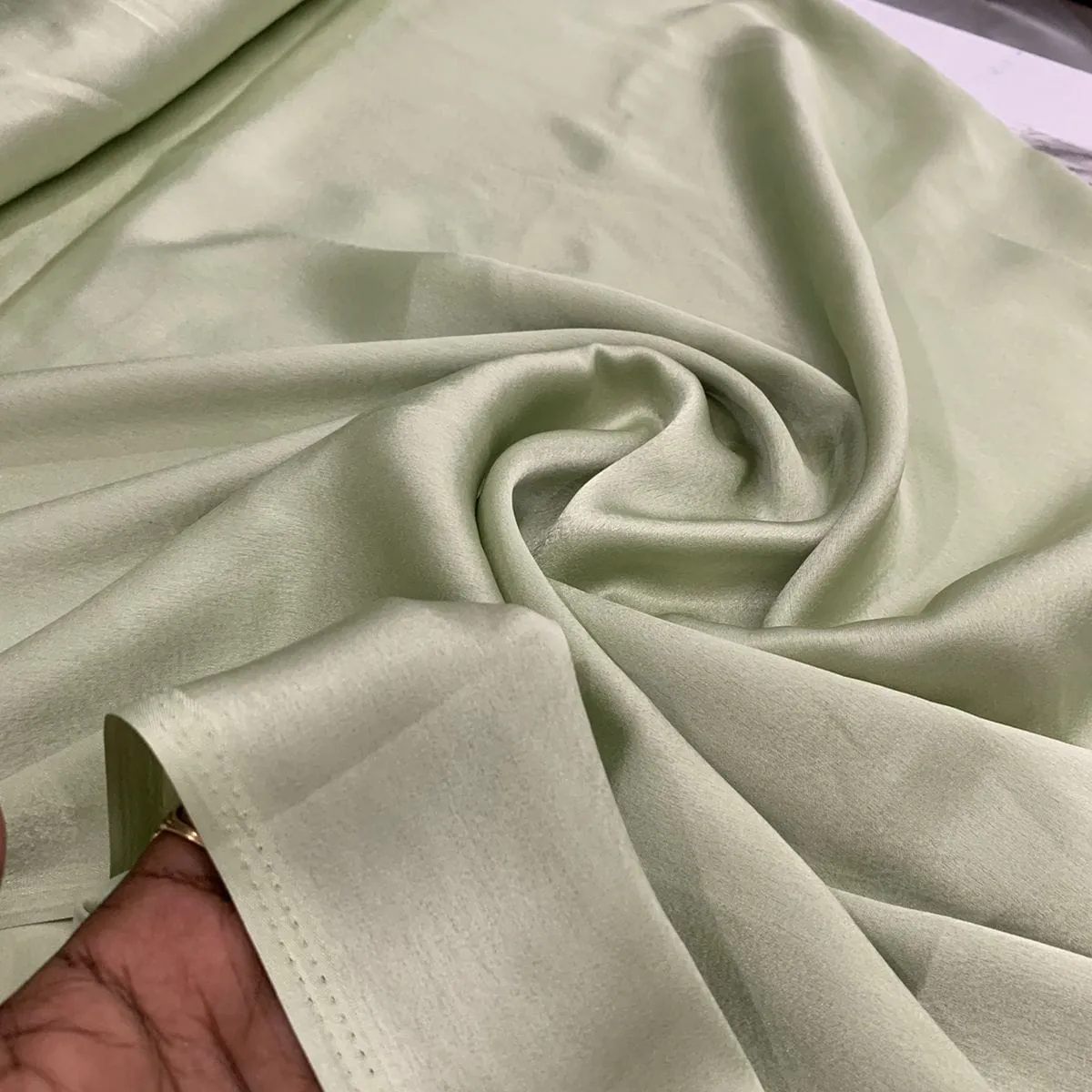 Jay Silk Plain Teal Green