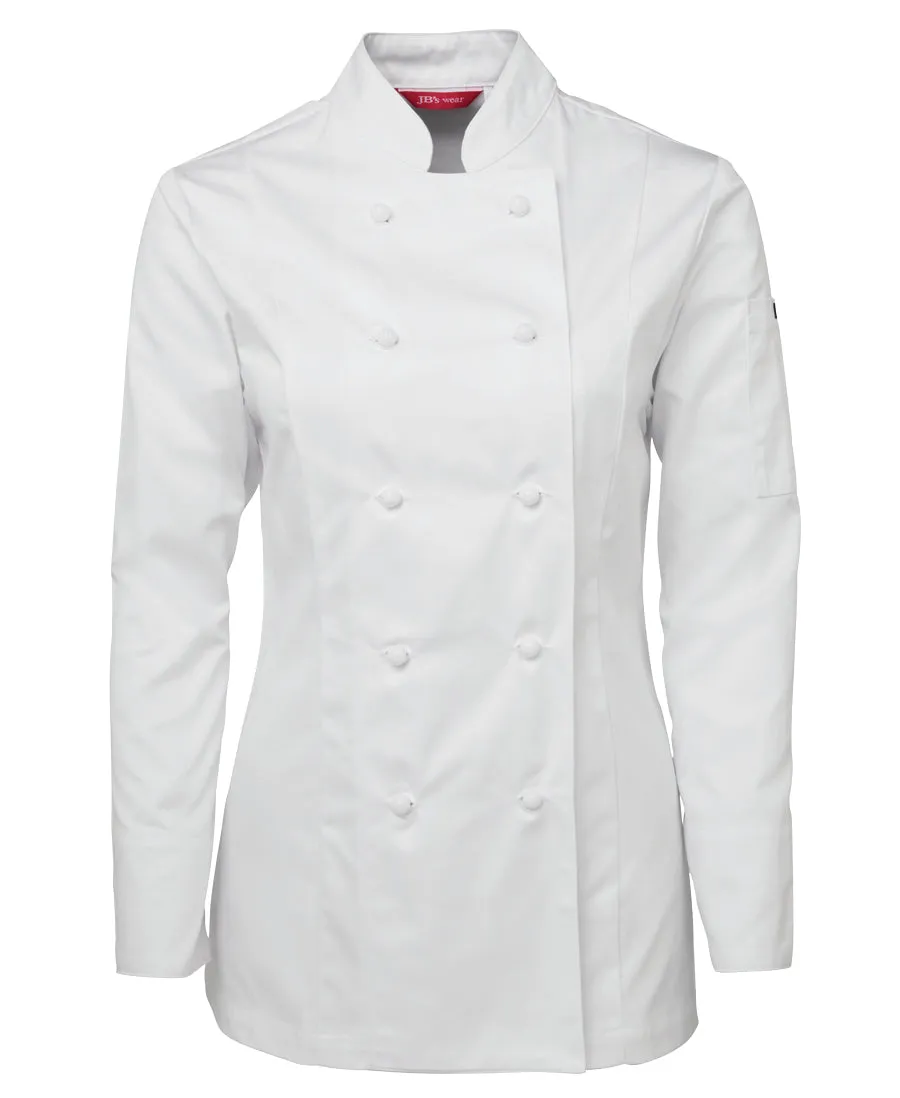 JB's Ladies L/S Chef's Jacket
