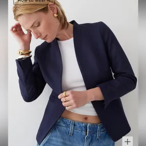 Jcrew Going-out blazer in stretch twill sz 6 H2743