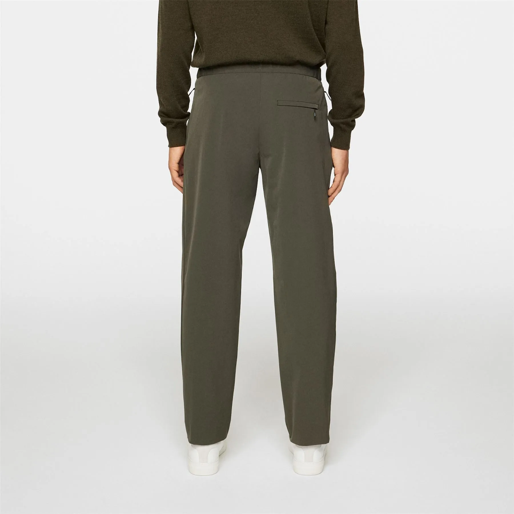 Jin DS Pleated Pants Forest Green