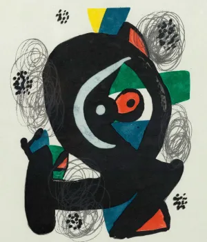JOAN MIRO "LA MÉLODIE ACIDE 31", 1980