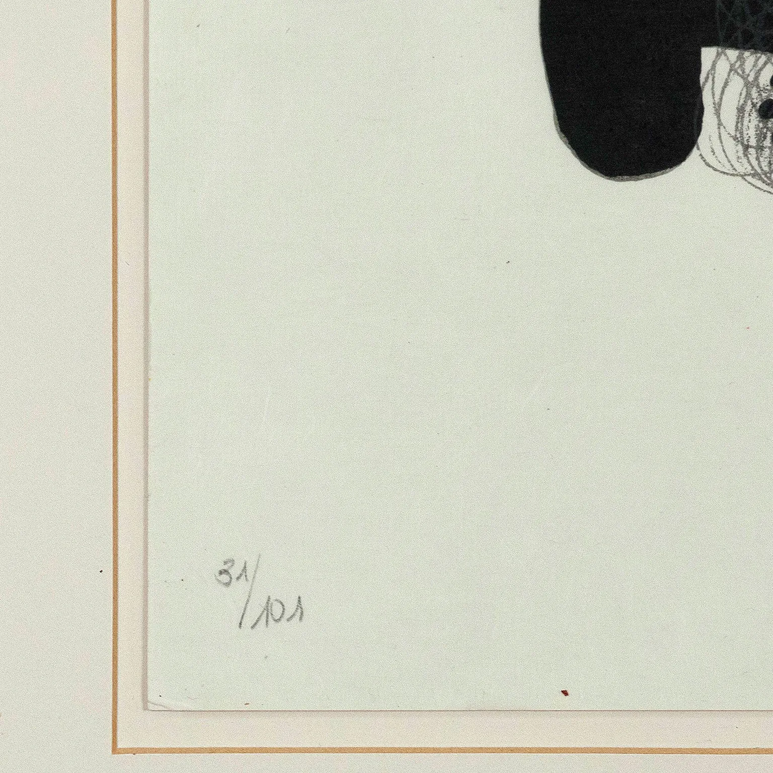 JOAN MIRO "LA MÉLODIE ACIDE 31", 1980