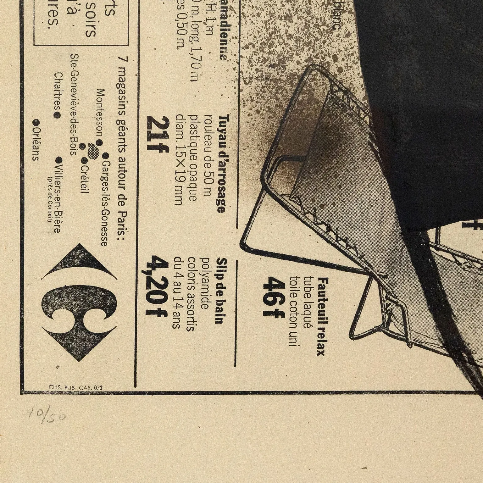 JOAN MIRO "LE JOURNAL" LITHOGRAPH, 1972