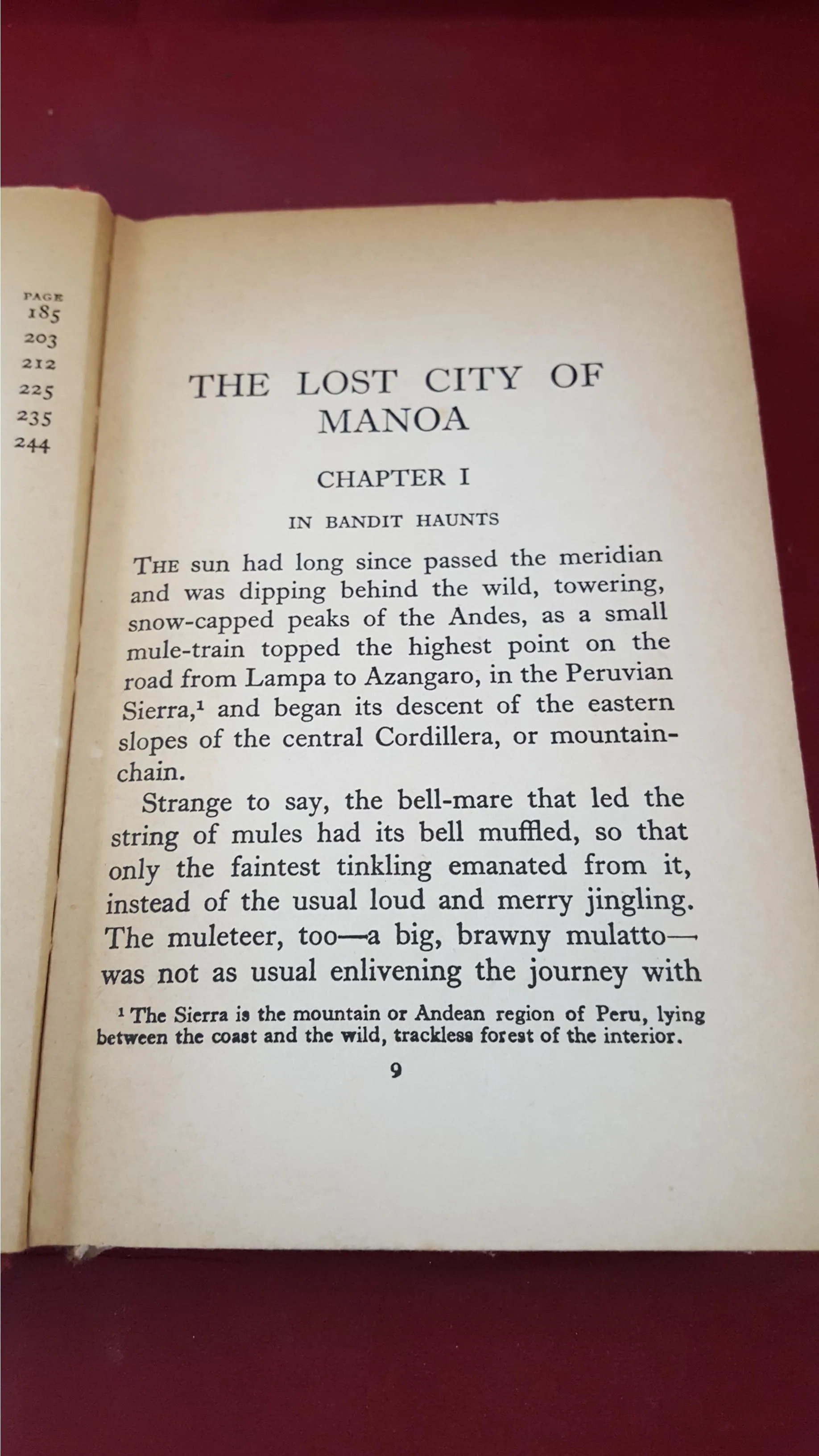 John G Rowe - The Lost City Of Manoa, Modern Publishing, 1925, First Edition