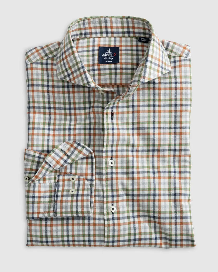 Johnnie O - Top Shelf Button Up Shirt - Guffy - Pumpkin