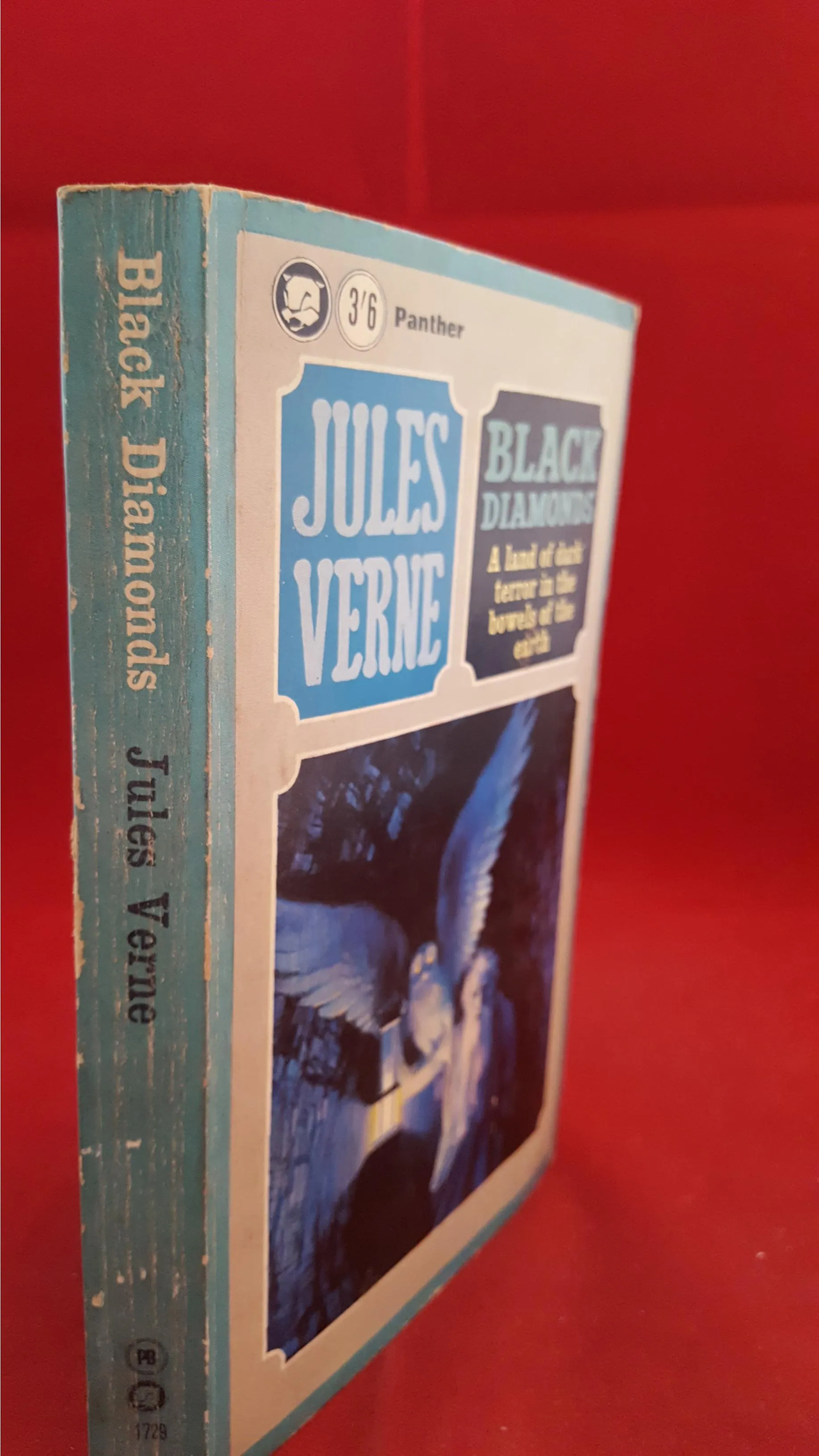 Jules Verne - Black Diamonds, A Panther Book, 1964